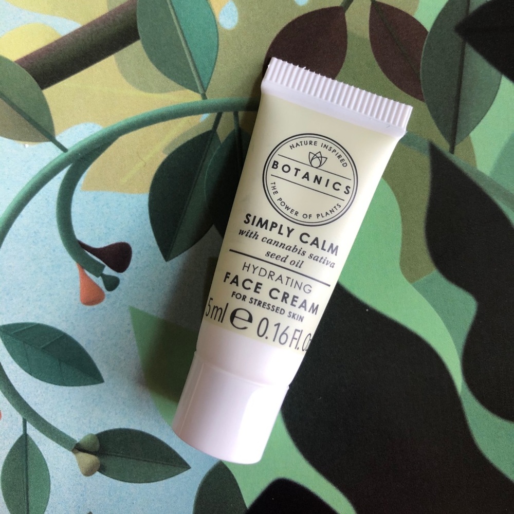 Botanics face cream